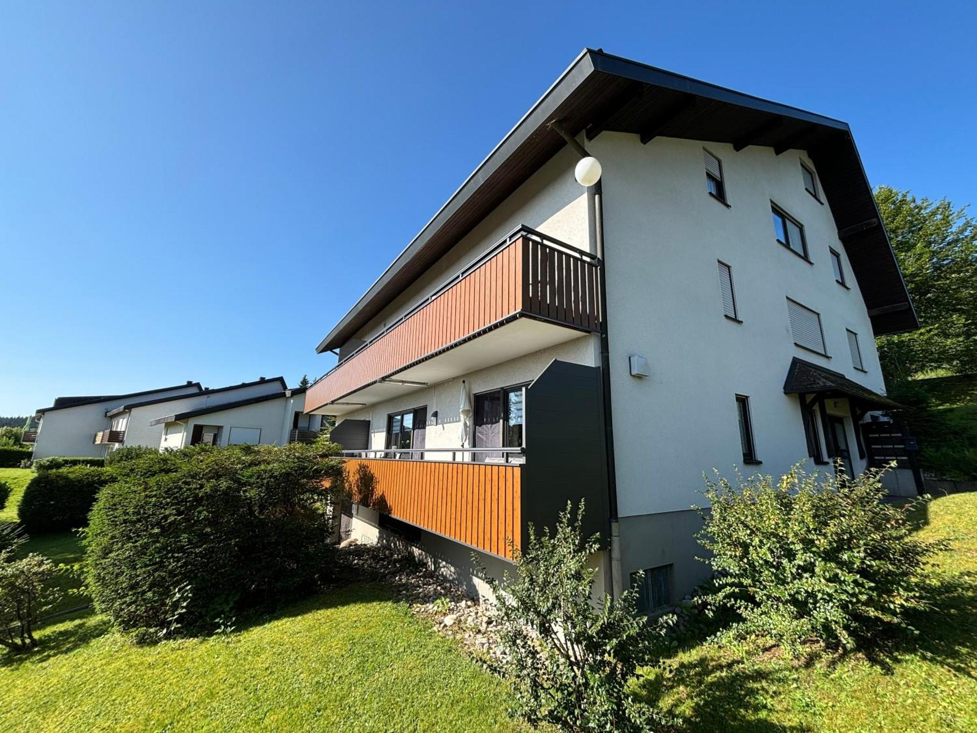 2-Zimmer Ferienwohnung "Am Waldrand" Шенвальд Екстер'єр фото